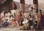 Francesco Hayez Ulysses at the court of Alcinous oil painting reproduction
